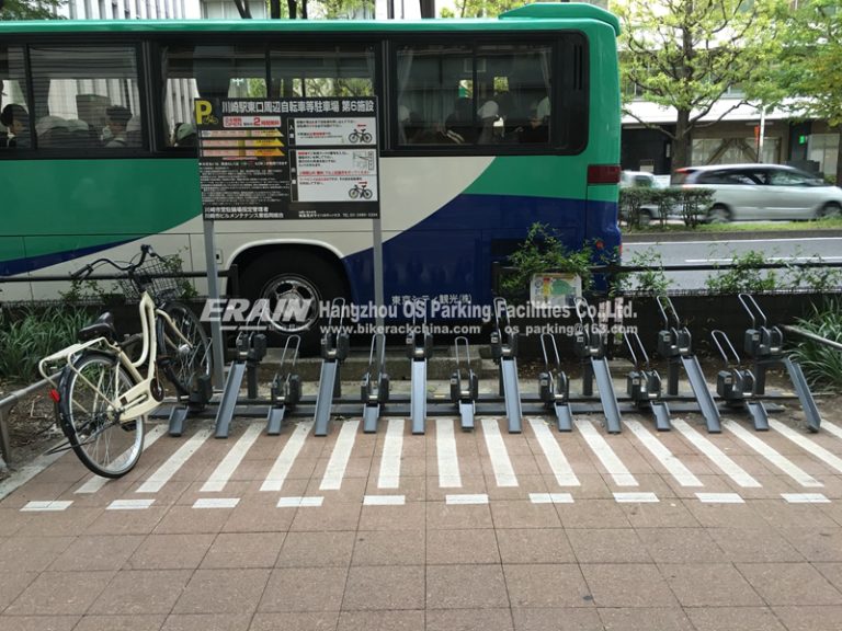 park a bike smart racks